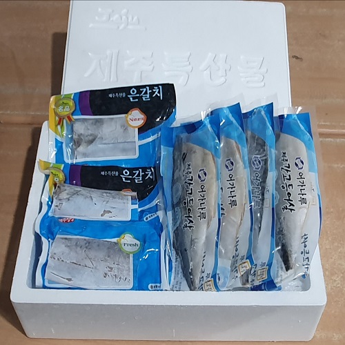 제주 은갈치2팩 & 고등어살4팩 실속 선물세트